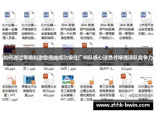如何通过策略和激励措施成功留住广州队核心球员并增强球队竞争力
